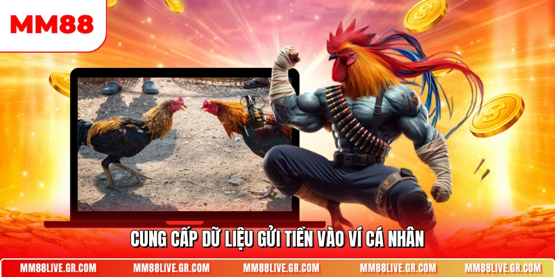 Cung cấp dữ liệu gửi tiền vào ví cá nhân